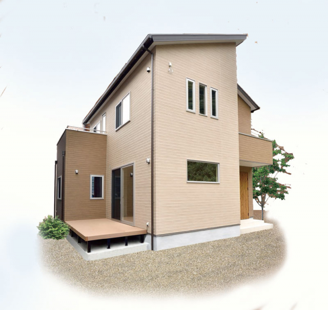 三原市　注文住宅　洋風モダンの家