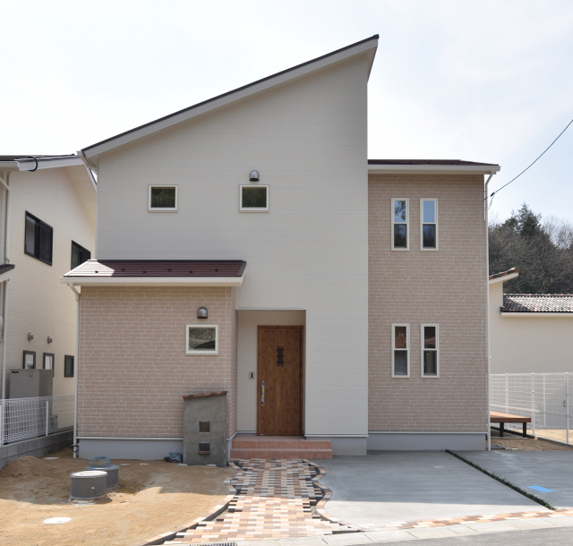 東広島市　注文住宅　ウッドデッキのある家