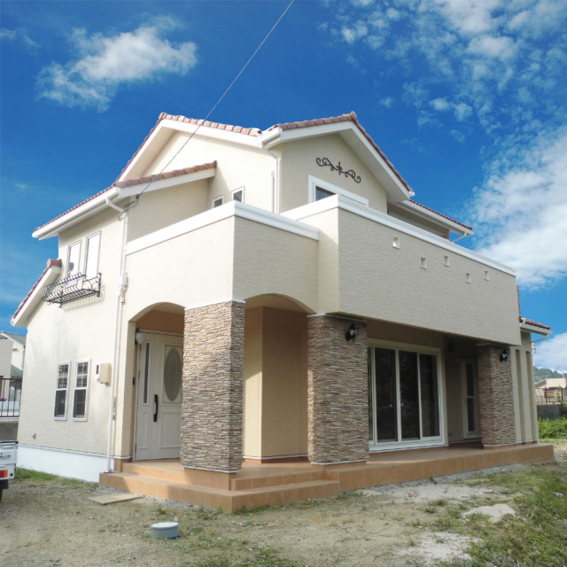 三原市　注文住宅　こだわりの純白の家