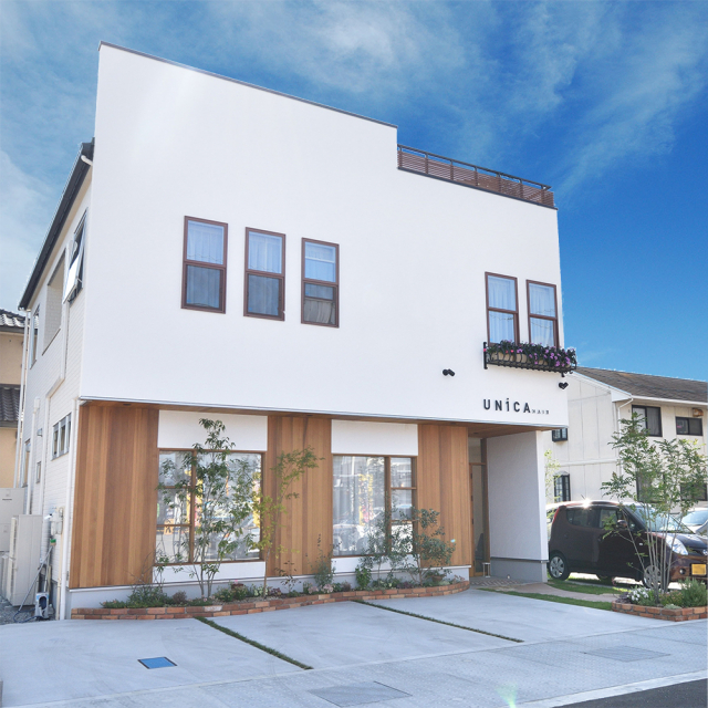 尾道市　店舗併用住宅（美容院）