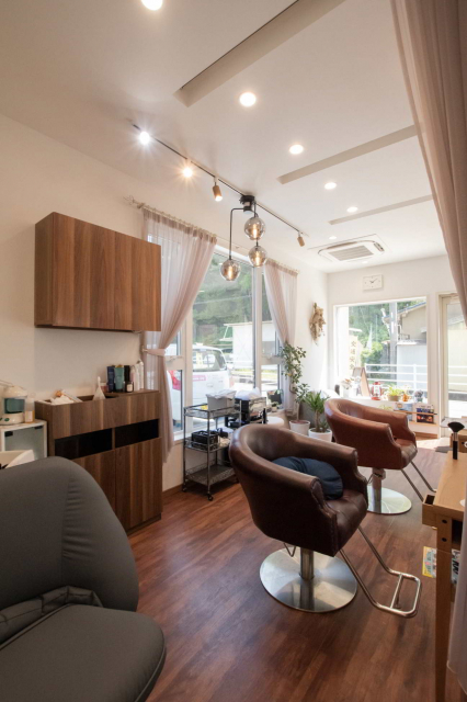 福山市　注文住宅　店舗併用住宅(美容室)