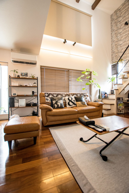 三原市　注文住宅　ブルックリンスタイルが素敵なお家