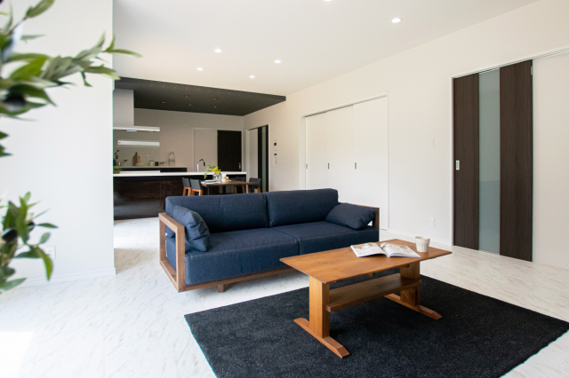 東広島市　注文住宅　バックヤード動線のあるホテルライクなお家