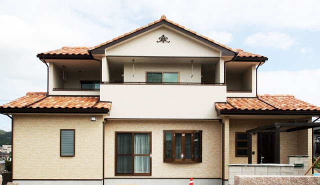 世羅郡　注文住宅　洋風のかわいい家