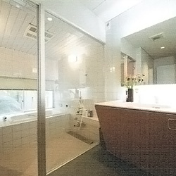 愛犬家住宅　リビング・ダイニング