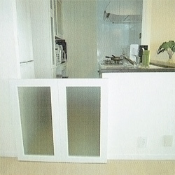 愛犬家住宅　リビング・ダイニング