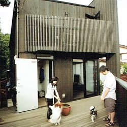 愛犬家住宅　リビング・ダイニング