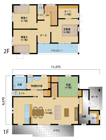 フロア平面図