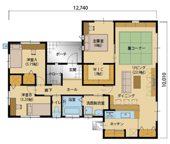 フロア平面図