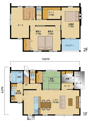 フロア平面図