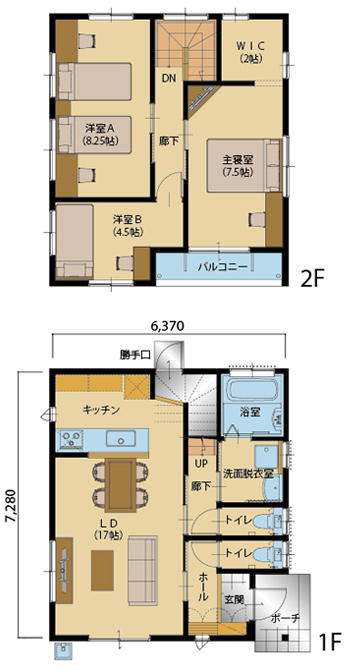 フロア平面図