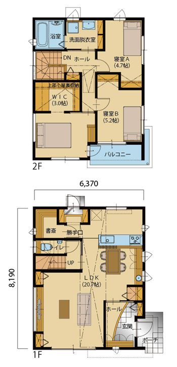 フロア平面図